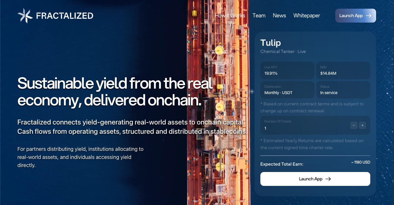 Fractalized — Gerçek Varlık Tokenizasyonu