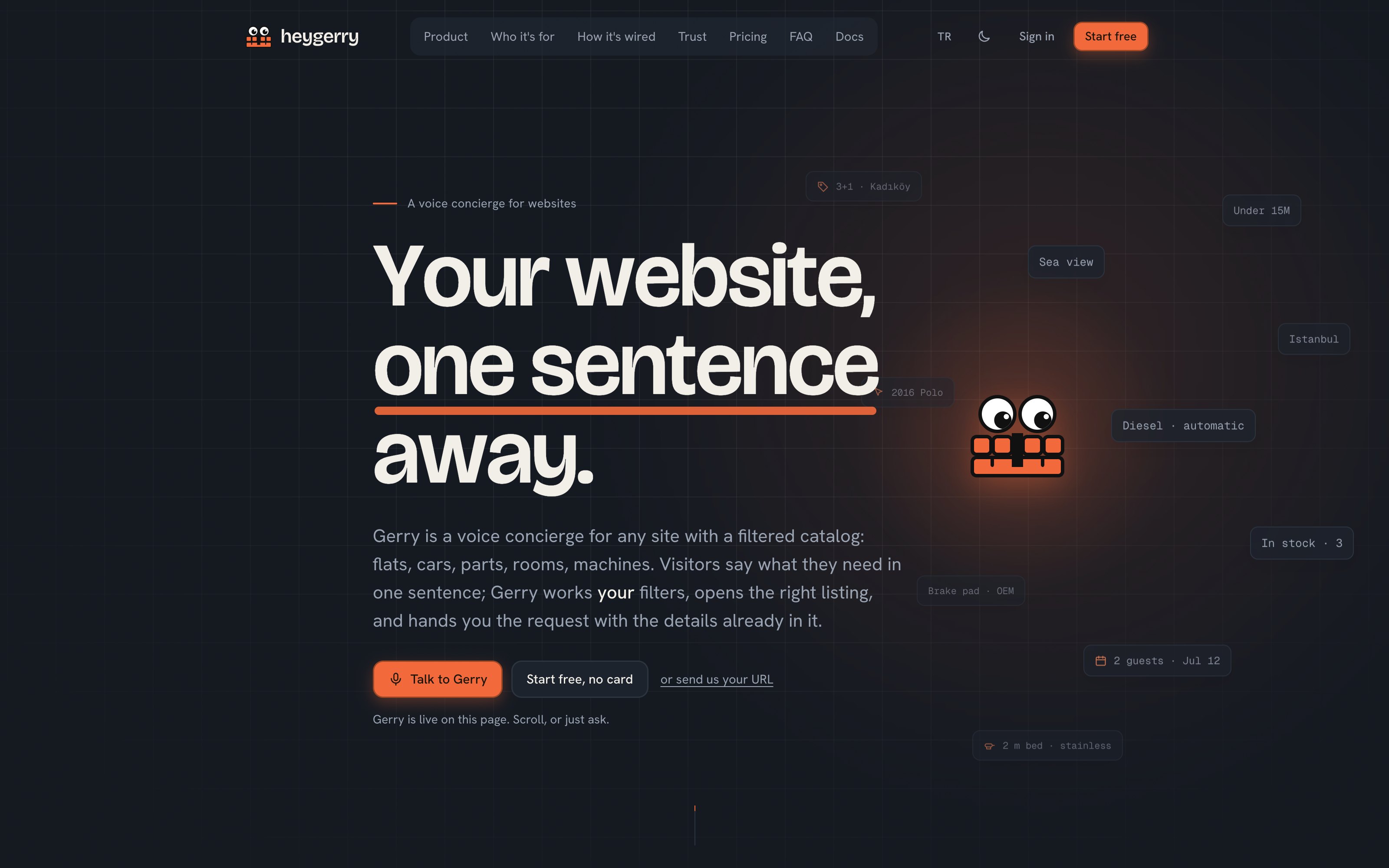 heygerry — sitenizi sesle kullandıran asistan widget’ı